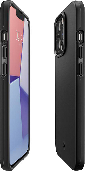 Купить Чехол Spigen Thin Fit (ACS04766) для iPhone 14 Pro Max (Black) 1207421